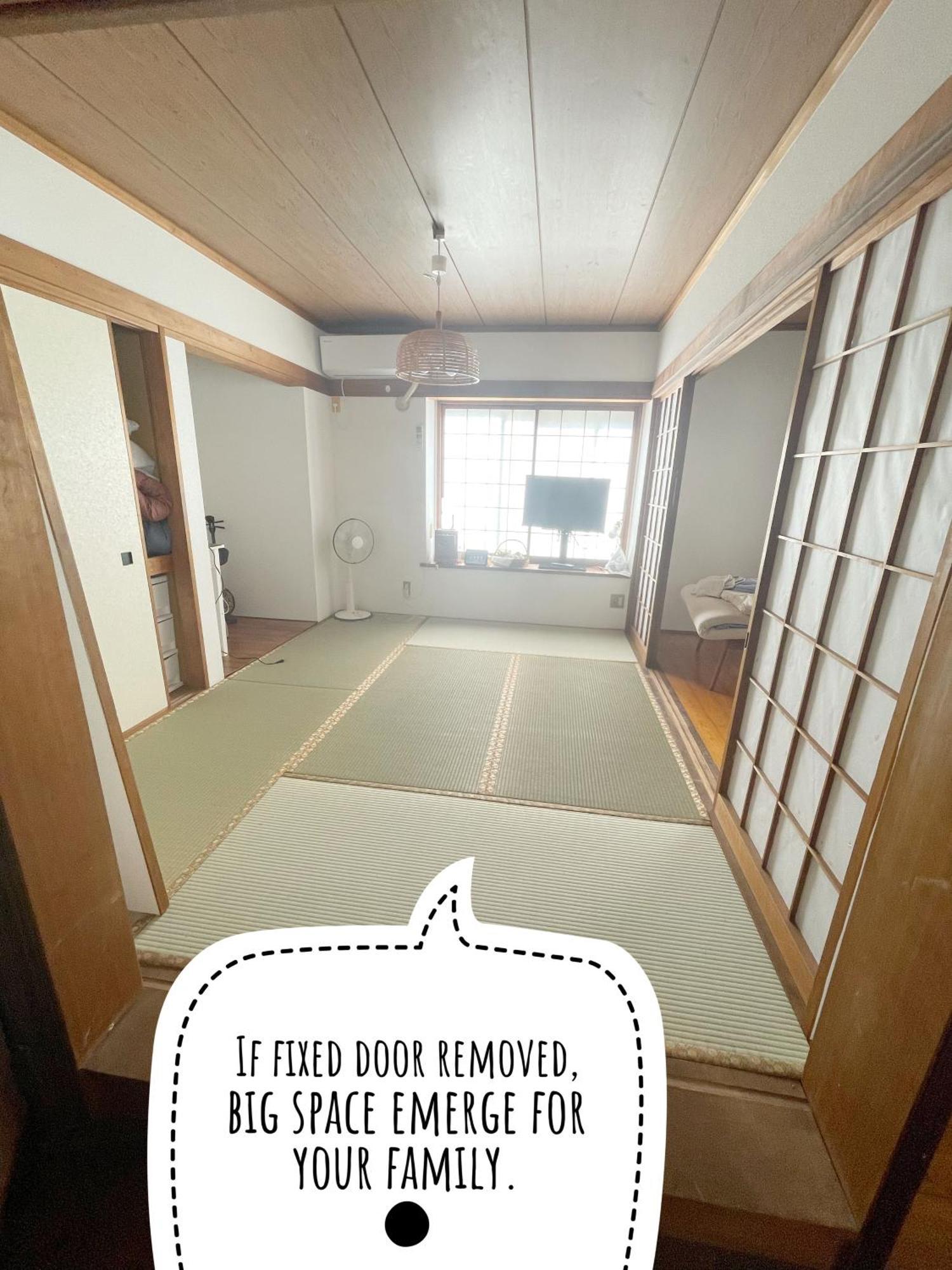 Tatami Room & Living Room Equipped With Multinational Tv And Fire, Bbq Corner In Tokyo Downtown House エクステリア 写真